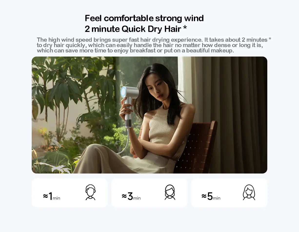 **Xiaomi-Mijia-H501-High-Speed-Hair-Dryer-Fast-Efficient-and-Gentle-Drying-Technology**
