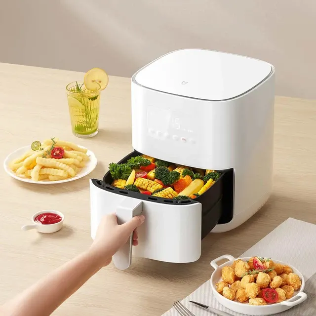 Xiaomi-Mijia-Intelligent-Air-Fryer-4L-Without-Oil-360-Hot-Air-Baking-Deep-Fryer
