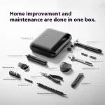 Xiaomi Mijia Screwdriver MJGJX001QW Home Portable Multifunctional Toolbox LED