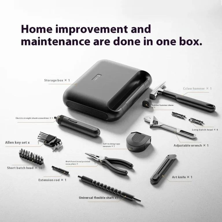 Xiaomi Mijia Screwdriver MJGJX001QW Home Portable Multifunctional Toolbox LED