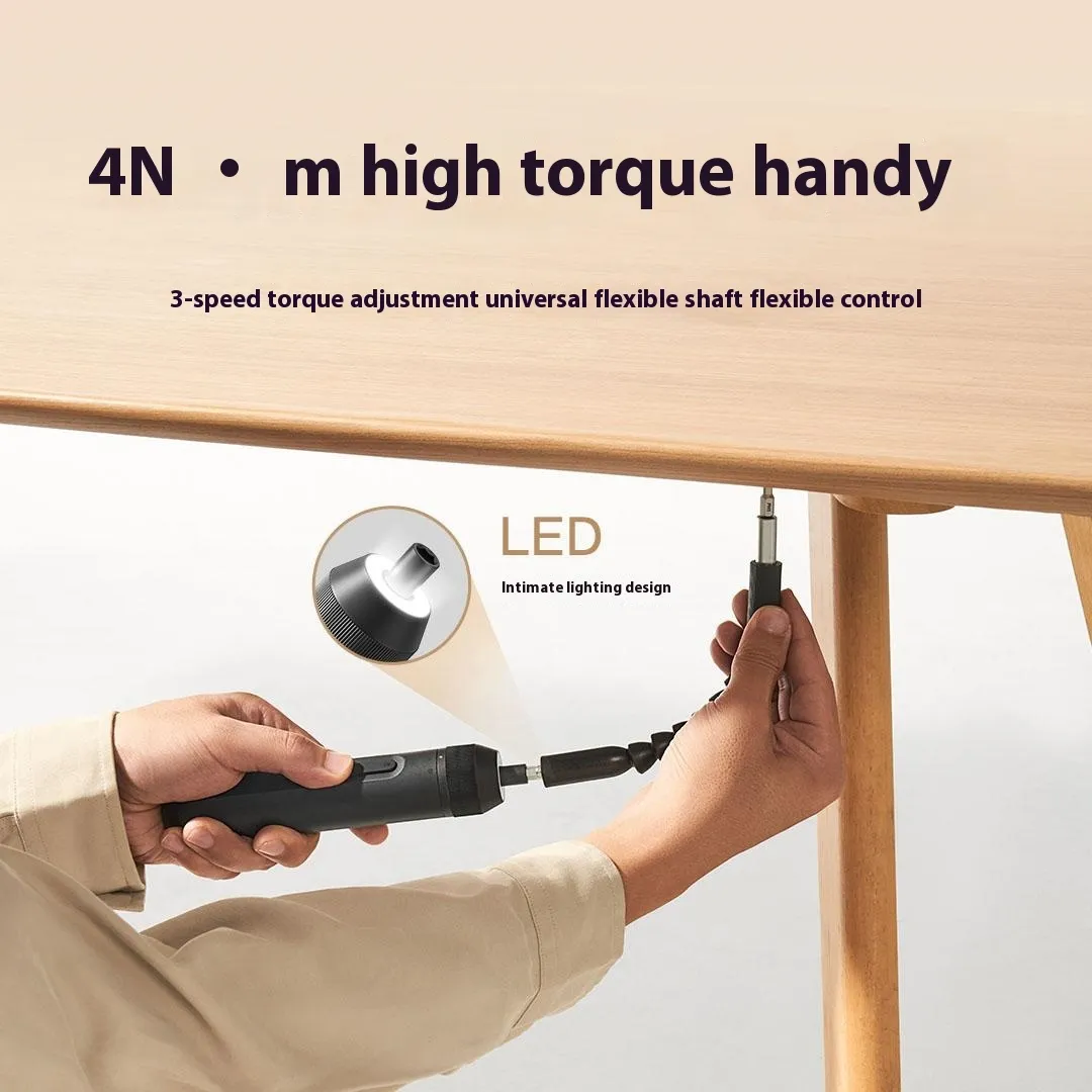 Xiaomi Mijia Screwdriver MJGJX001QW Home Portable Multifunctional Toolbox LED