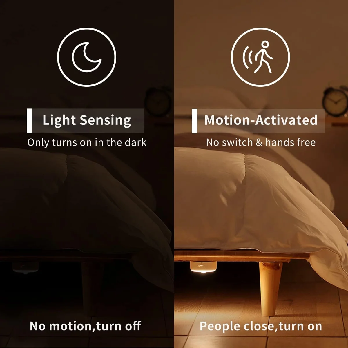 YEELIGHT Rechargeable Motion Sensor Night Light (YLYD01YL) - Energy-efficient and smart motion-activated lighting for home safety.
