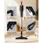 ENCHEN V3 Handheld High Power Vacuum Cleaner with strong suction power, portable design, and multiple attachments for efficient cleaning in home, car, and office.