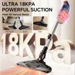 ENCHEN V3 Handheld High Power Vacuum Cleaner with strong suction power, portable design, and multiple attachments for efficient cleaning in home, car, and office.