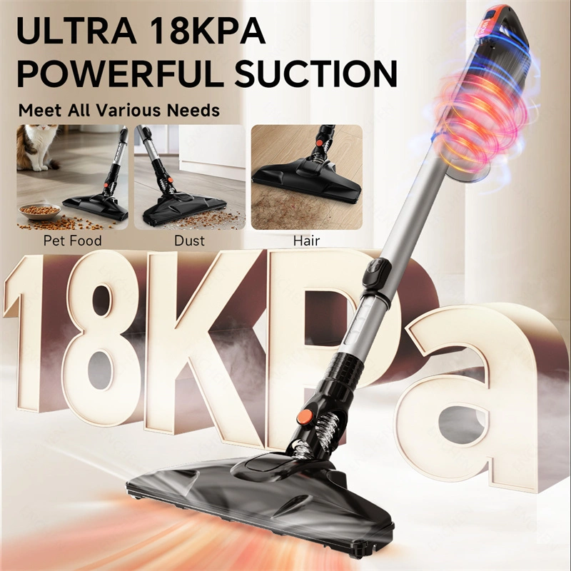 ENCHEN V3 Handheld High Power Vacuum Cleaner with strong suction power, portable design, and multiple attachments for efficient cleaning in home, car, and office.