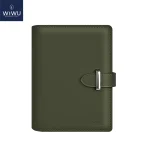WiWU Ambassador Passport Wallet – RFID anti-theft travel wallet designed for secure organization of passports, credit cards, and travel documents with sleek PU leather material.