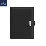 WiWU Ambassador Passport Wallet – RFID anti-theft travel wallet designed for secure organization of passports, credit cards, and travel documents with sleek PU leather material.