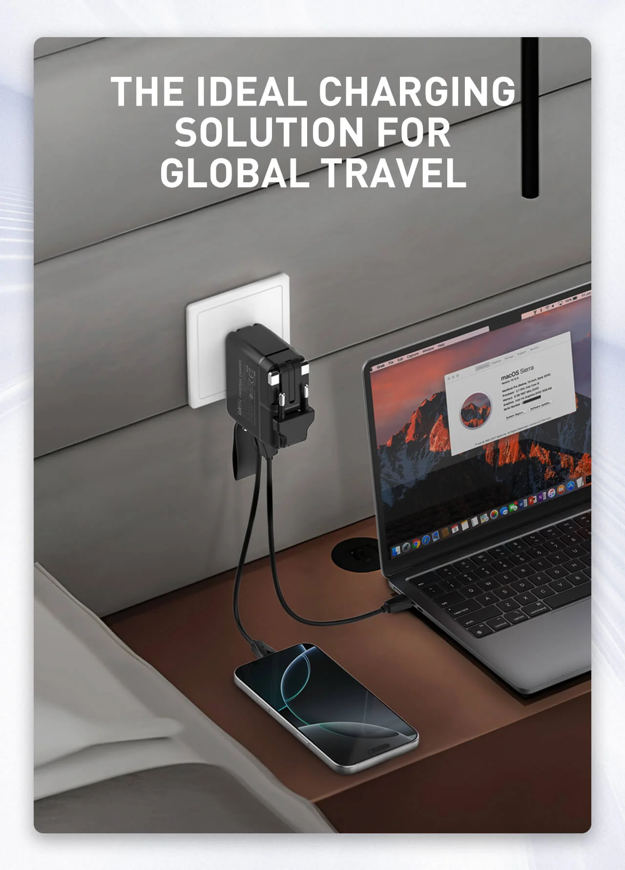 Ldnio Q2618 65W GaN Super Fast Charger - Compact and Efficient Multi-Device Charging Solution
