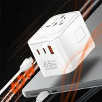 ldnio-z6-gan-travel-adapter-65w-fast-charging-universal-plug-usb-c-usb-a