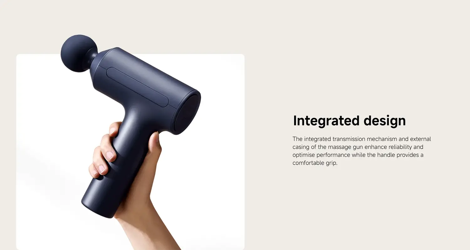 Xiaomi Massage Gun 2 - Deep Tissue Massager for Muscle Recovery & Pain Relief with 10mm Amplitude and Smart Memory Feature
