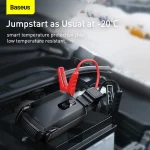 Baseus Super Energy Max 2000A Car Jump Starter CGNL020001– 12V 20000mAh Portable Battery Booster with USB, Type-C Charging, and LED Flashlight
