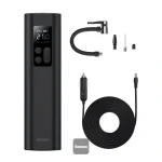 Baseus Super Mini Inflator Pump 12V Portable Car Air Compressor Auto Tire Pump with LED Display
