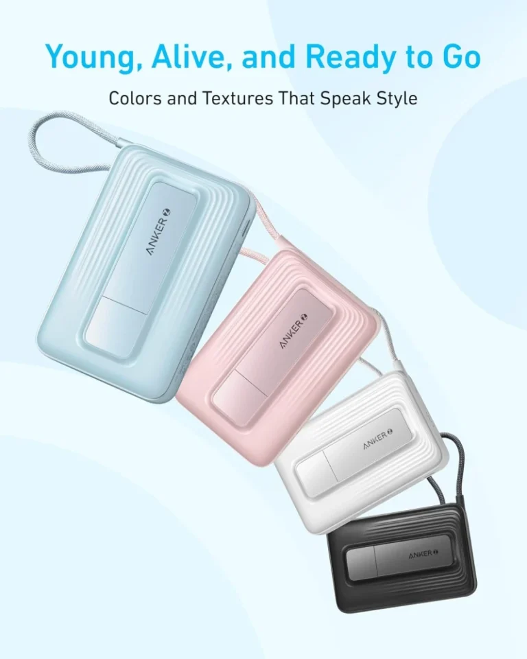Anker Zolo Magnetic Power Bank A1684 – 10000mAh 30W Wireless and Wired Portable Charger for iPhone