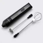 Circle Joy M3 Electric Milk Frother with hot and cold frothing modes and stainless steel build