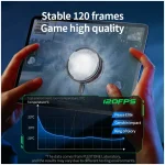 Plextone EX3 Pro 36W Magnetic Phone and Tablet Cooler – High Power Cooling for Mobile Gaming and Streaming