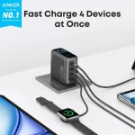 Anker Zolo 140W Charger – 4-Port USB-C GaN Fast Charger for Laptop, Tablet, and Phone