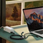 Baseus Flash Series II Two-for-Three 100W USB Cable – Micro, Lightning, Type-C 1.2m Black
