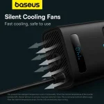 Baseus Power Inverter Pro 150W BS-CI15-03 – Car to 220V Converter with USB and Type-C Ports (CN/EU Plug