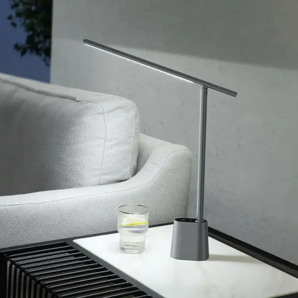 Baseus Smart Eye Series Rechargeable Folding Reading Desk Lamp DGZG-0G – Dark Grey, LED with Auto Dimming
