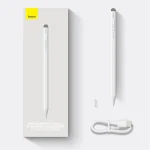 Baseus Smooth Writing 2 Stylus Pen with LED Indicator, Active and Passive Tip, Magnetic, Type-C Charging – SXBC060302