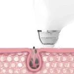 DOCO BH003 facial pore vacuum cleaner with 3 suction levels and water tank for blackhead removal