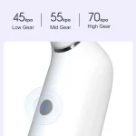 DOCO BH003 facial pore vacuum cleaner with 3 suction levels and water tank for blackhead removal