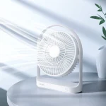 JISULIFE FA19 USB Portable Rechargeable Fan 4000mAh Battery with 4 Speeds and Type-C Charging
