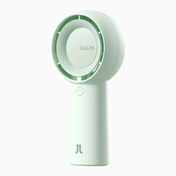 JISULIFE FA43 Handheld Turbo Fan 4000mAh with 5-speed settings and USB-C charging