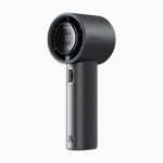 JISULIFE FA53 Pro1S Handheld Fan with 5000mAh battery, 100 speed settings, 9m/s turbo airflow, and 18W fast charging