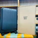 NINETYGO 90Fun 20-Inch Business Suitcase with TSA Lock, Bayer PC hard shell, 360-degree spinner wheels in Dark Night color