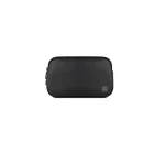 WiWU Alpha Anti-Theft Clutch Bag in Black – PU Leather Travel Pouch with RFID Blocking and Coded Lock