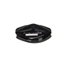 WiWU Alpha Anti-Theft Clutch Bag in Black – PU Leather Travel Pouch with RFID Blocking and Coded Lock