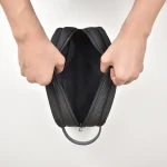 Wiwu Salem Anti-Theft Travel Pouch with RFID Blocking, Fingerprint Lock, and Adjustable Neck Strap