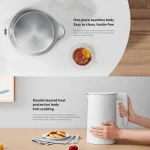 Xiaomi Electric Kettle 2 1.7L MJD-SH04YM with fast boiling, BPA-free food-grade stainless steel, and dual-layer heat protection