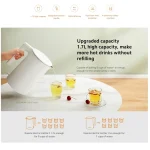 Xiaomi Electric Kettle 2 1.7L MJD-SH04YM with fast boiling, BPA-free food-grade stainless steel, and dual-layer heat protection