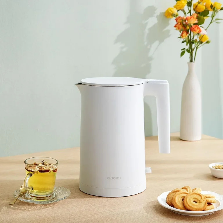 Xiaomi Electric Kettle 2 1.7L MJD-SH04YM with fast boiling, BPA-free food-grade stainless steel, and dual-layer heat protection