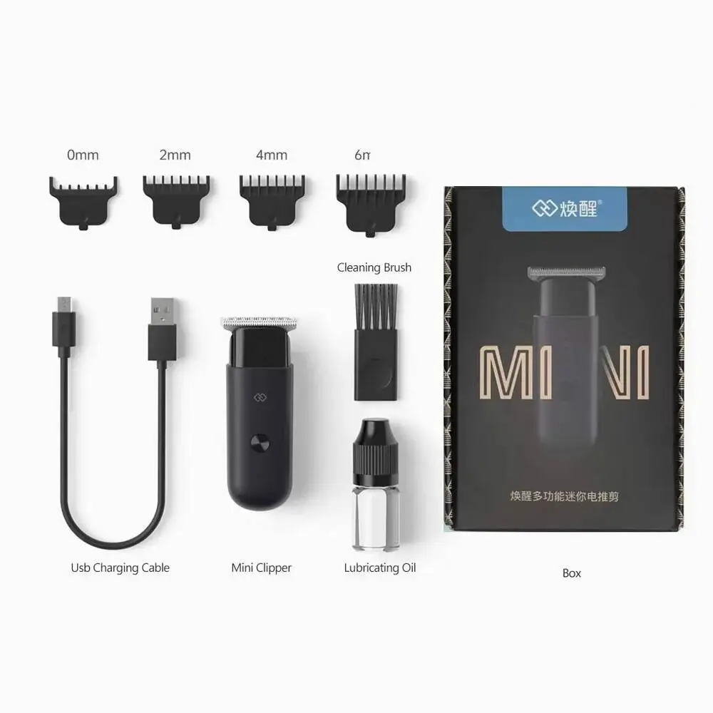 Xiaomi Huanxing EC101 Mini Electric Hair Clipper and Beard Trimmer – Waterproof and USB Rechargeable