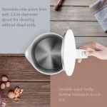 Xiaomi Mi Mijia 1A Electric Kettle 1.5L 1800W Stainless Steel Double-Layer Design MJDSH02YM(1A)