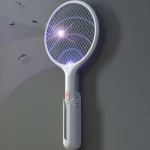 Xiaomi Qualitell E1 UV Light Electric Mosquito Swatter Racket with Safety Mesh and Wall Mount
