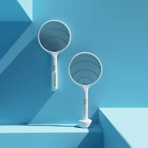 Xiaomi Qualitell E1 UV Light Electric Mosquito Swatter Racket with Safety Mesh and Wall Mount