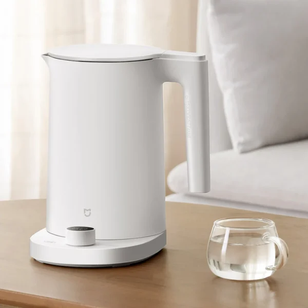 Xiaomi Smart Kettle 2 Pro with App Control, 1800W Rapid Boiling, 1.7L Capacity and 24-Hour Keep Warm Function