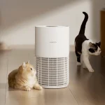 Xiaomi Smart Pet Care Air Purifier with triple-layer filtration removing pet hair, dander, and odors for clean indoor air