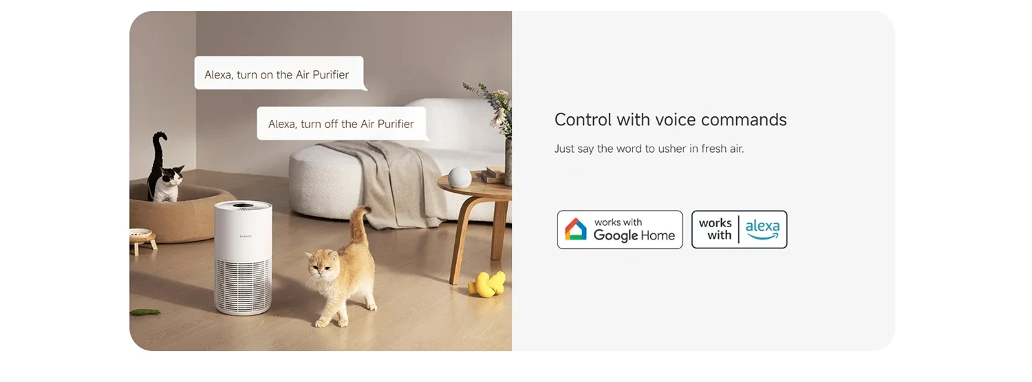 Xiaomi Smart Pet Care Air Purifier with triple-layer filtration removing pet hair, dander, and odors for clean indoor air