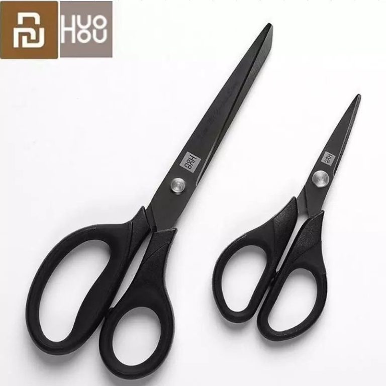 Xiaomi Huohou Titanium-Plated 2Pc Kitchen Scissors Set with Non-Slip Handle and Removable Design