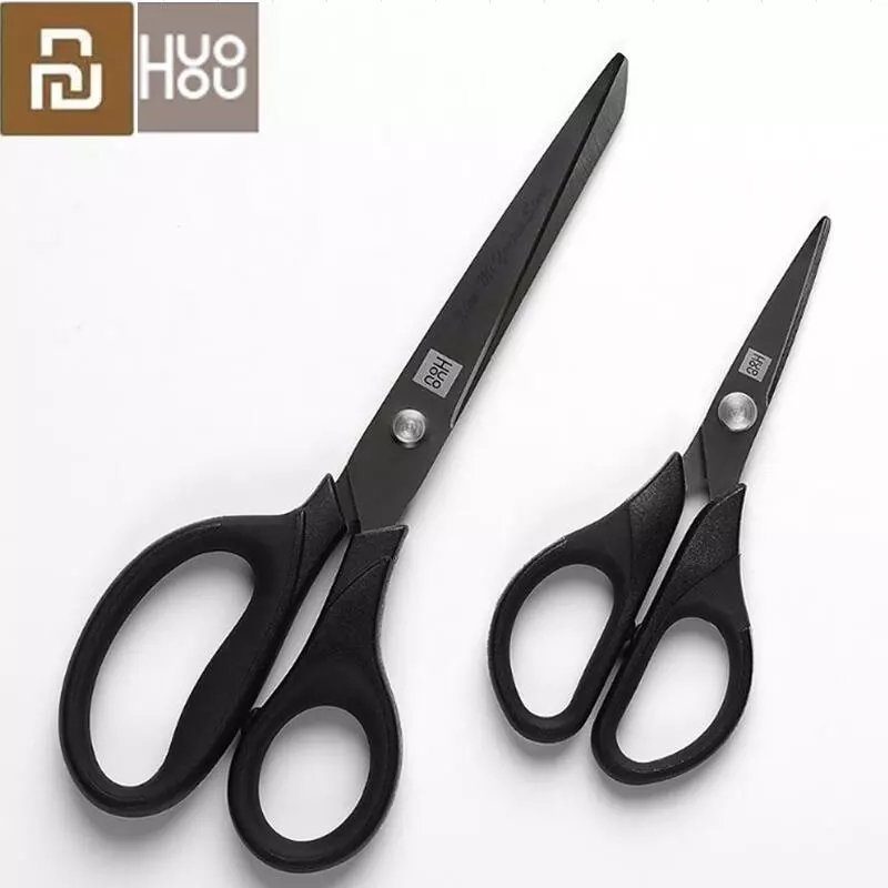 Xiaomi Huohou Titanium-Plated 2Pc Kitchen Scissors Set with Non-Slip Handle and Removable Design