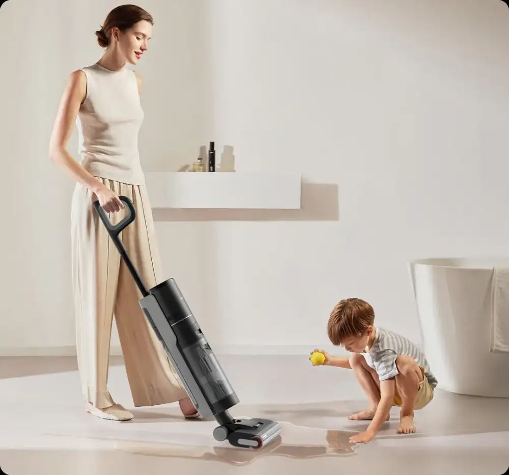 Dreame H12 Pro Cordless Wet and Dry Vacuum Cleaner with Self-Cleaning and Edge-to-Edge Roller Brush