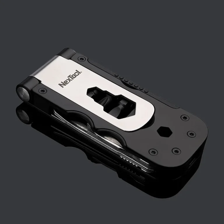 NexTool Multifunctional EDC Bicycle Repair Multi Tool with 16 integrated functions including hex keys, tire spoon, and screwdrivers