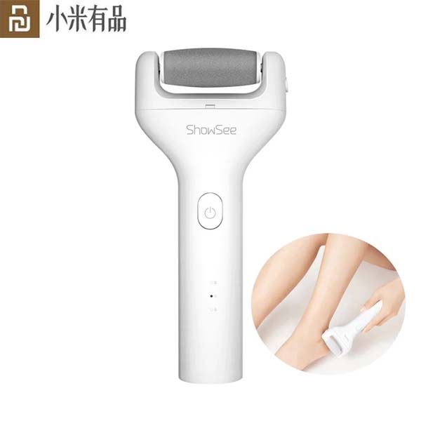 Xiaomi Showsee B1-W Electric Foot File Vacuum Callus Remover Rechargeable Pedicure Tool