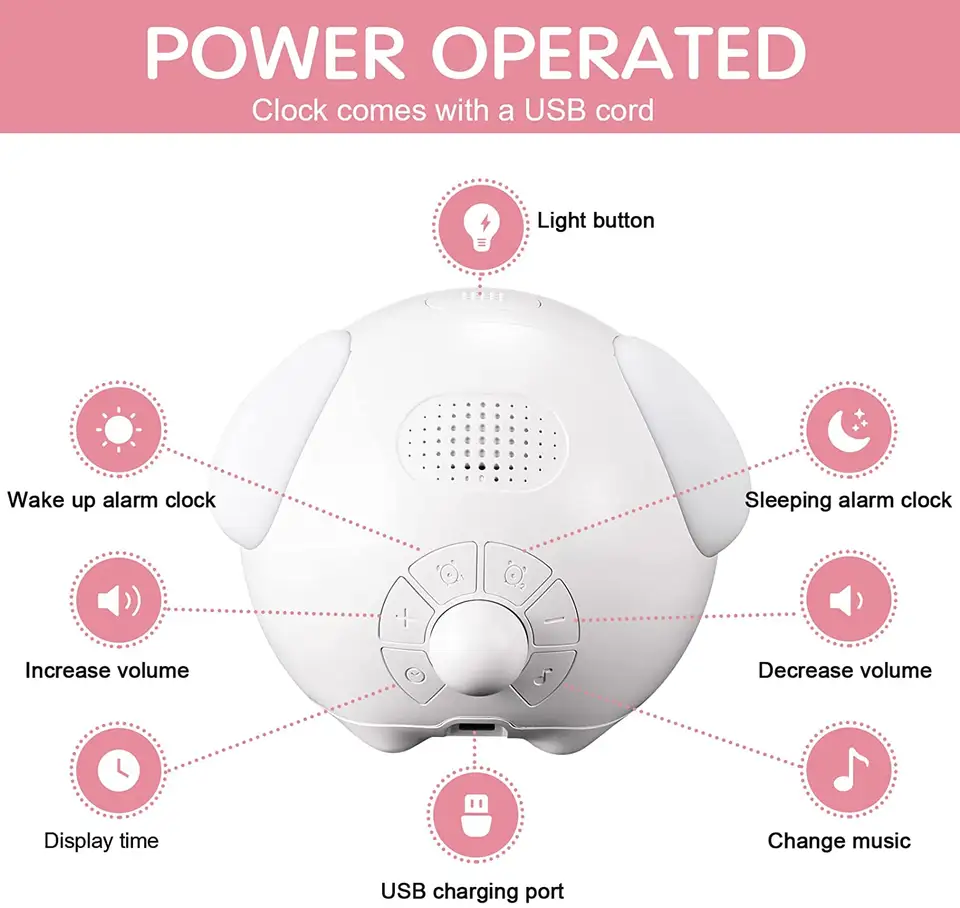 Xiaomi-Cute-Expression-Alarm-Emoji-Clock-Pink-White-Fun-Wake-Up-Light