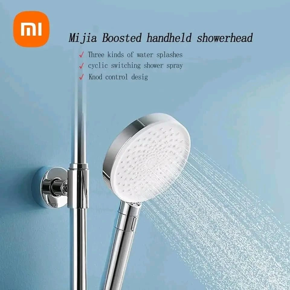 Xiaomi Mijia Booster Hand Shower Pressurized water outlet Low-noise Water Inlet